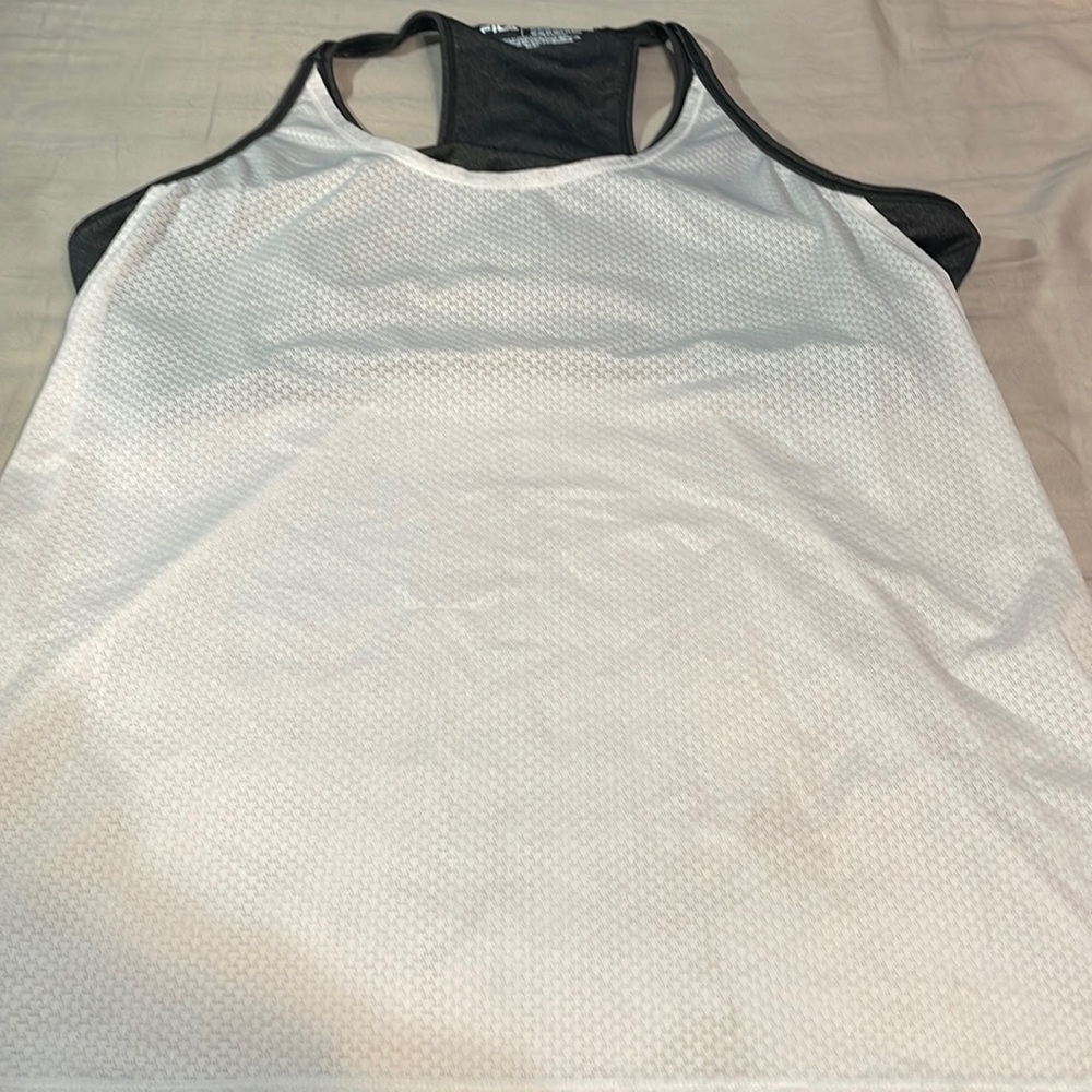 Fila work out tank top with built in sports bra